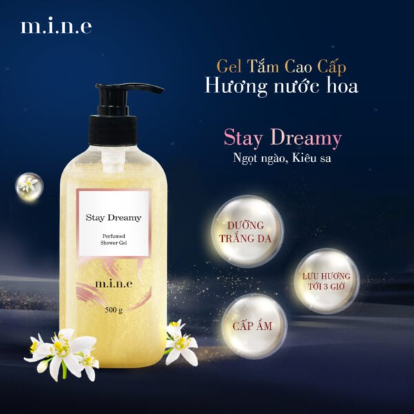 Gel tắm Mine Stay Dreamy 500g - Hình ảnh 4