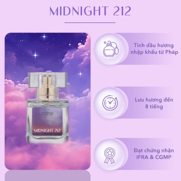 Nước hoa Midnight 212 30ml - Hình ảnh 2