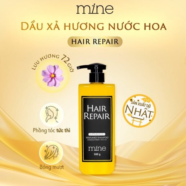 Dầu gội Mine Hair Repair 500g - Hình ảnh 2