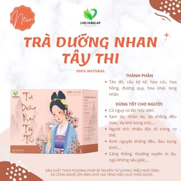 Trà Dưỡng Nhan Tây Thi - Hình ảnh 2