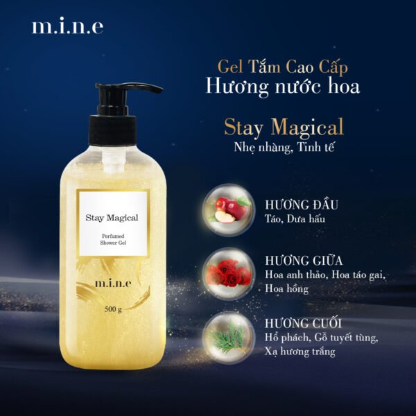 Gel tắm Mine Stay Magical 500g - Hình ảnh 2