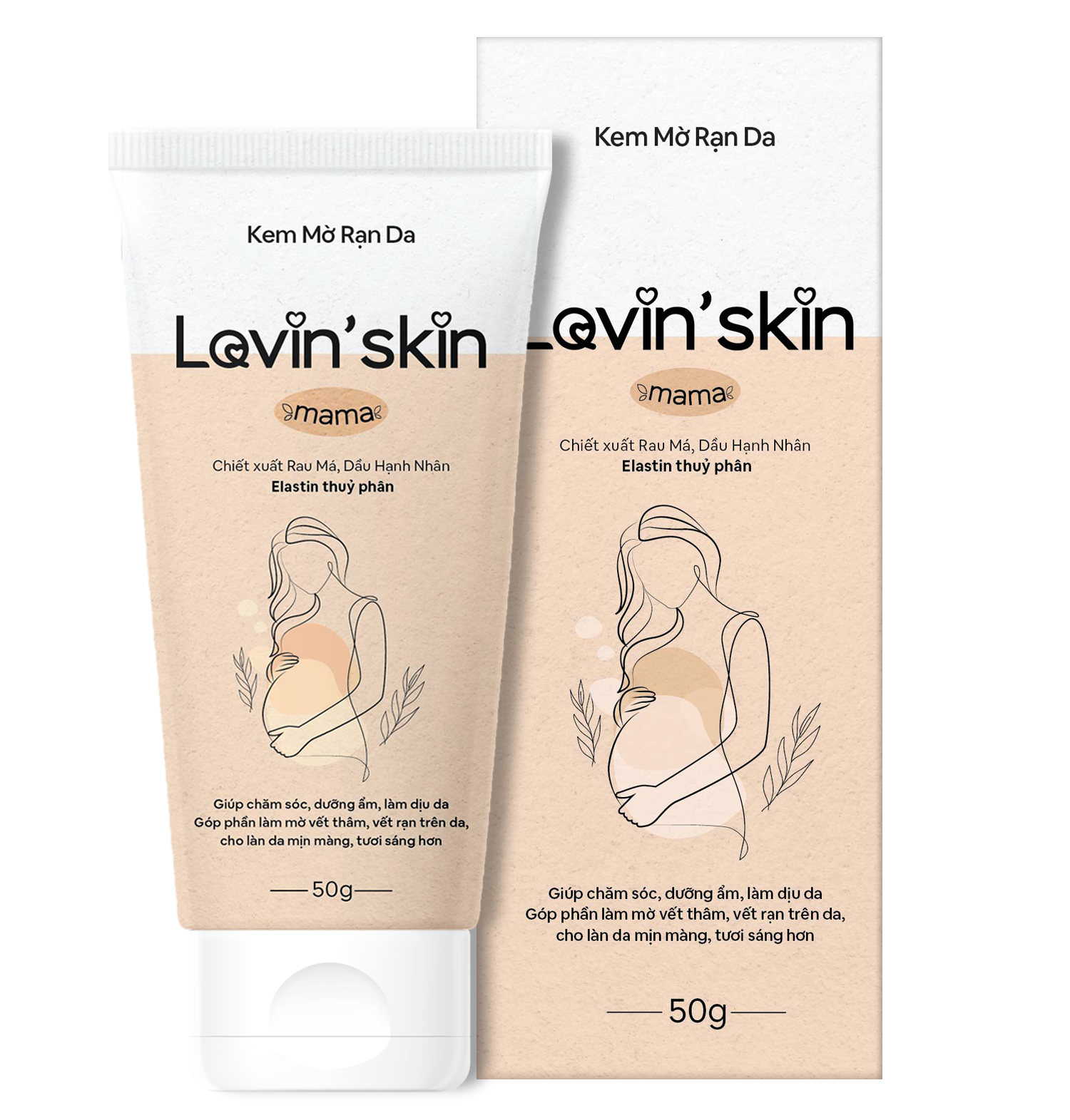 Kem mờ rạn da Lovin'skin