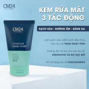 Alternative view of Sữa rửa mặt cho nam sạch sâu CM24 100g